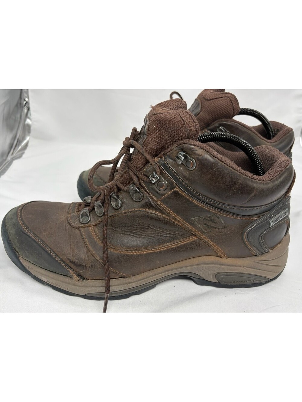 New Balance Men’s 978 GORE-TEX Waterproof Brown Leather Hiking Boots Size 10